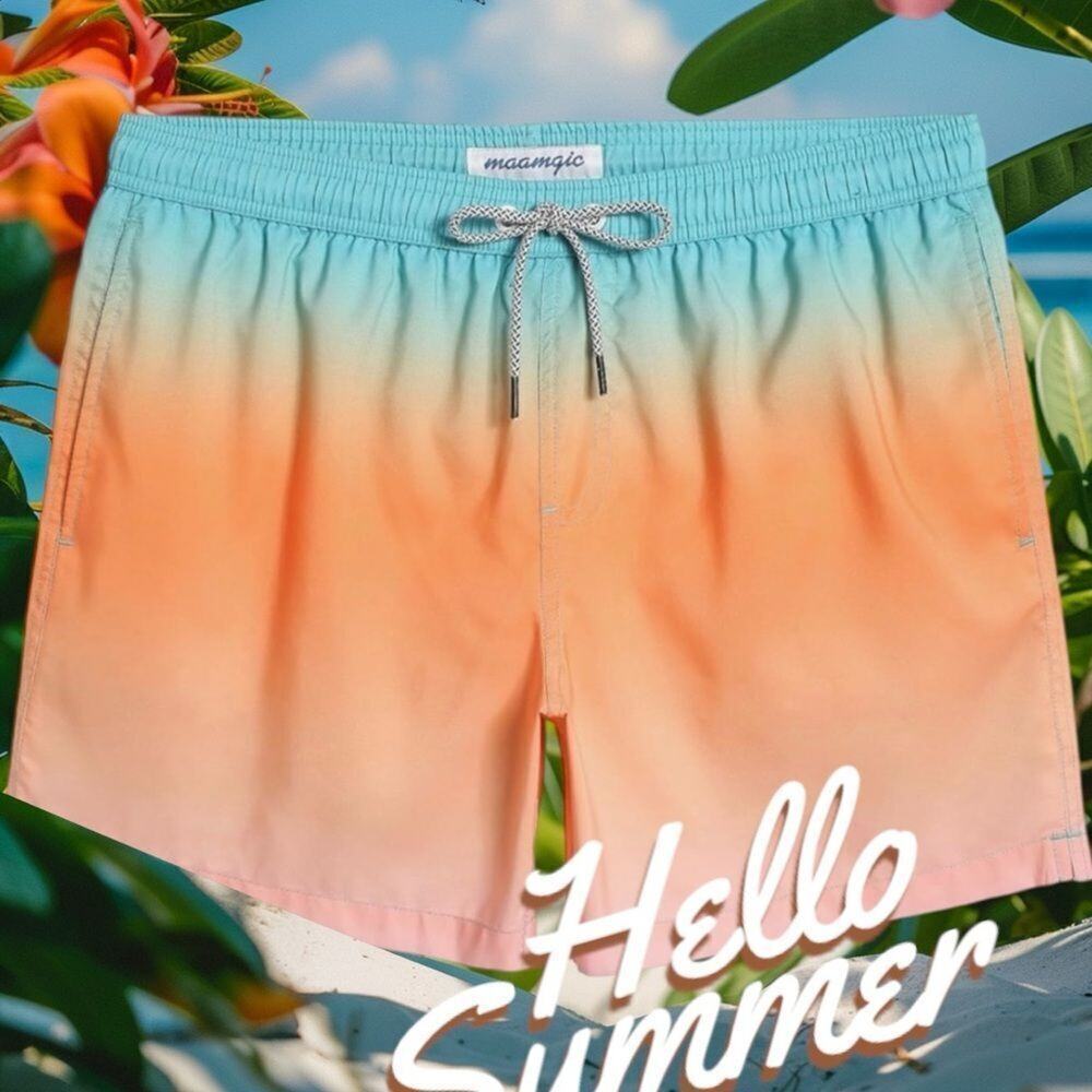 Maamgic Gradient Swim Trunks - Picture 2 of 12